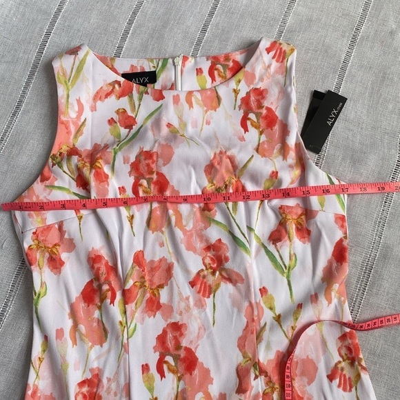 Alyx NWT Spring Floral Sheath Dress - Picture 8 of 12